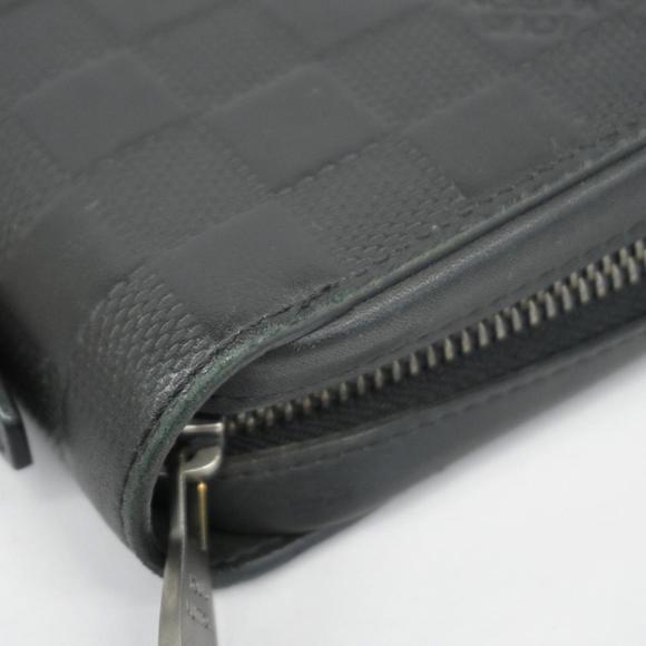 Louis Vuitton Long Wallet Damier Infini Zippy XL N61254 Onyx Men's - Picture 6 of 14